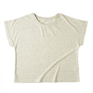 ウィメンズドルマンTシャツ 11-オートミール