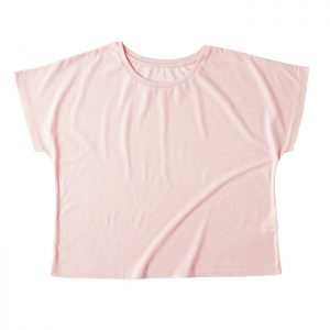 ウィメンズドルマンTシャツ 41-フロストピンク