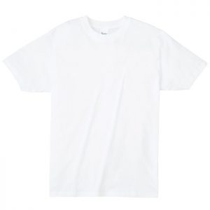 4.0オンス ライトウェイトTシャツ 001-ホワイト