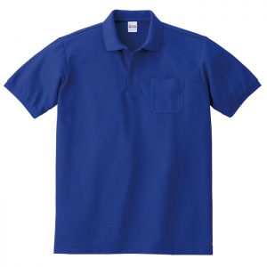 5.8オンス T/Cポロシャツ 032-ロイヤルブルー