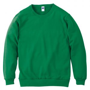 8.4オンス クルーネックライトトレーナー 029-ケリーグリーン