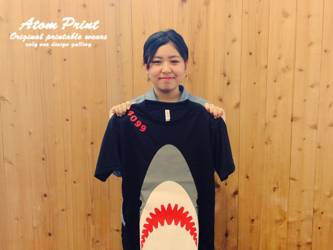 Tシャツ!カッティングプリント!