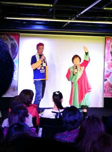 剣戟はる駒座ワークショップ「大衆演劇を体験しよう!」2015年3月