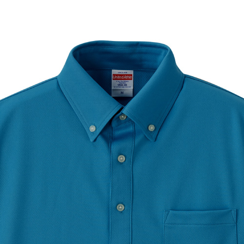 4.1オンス ドライアスレチック ポロシャツ（ボタンダウン）（ポケット付）のイメージ