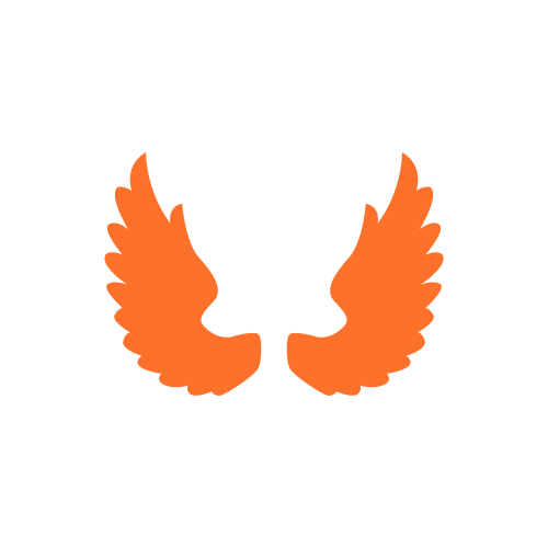 アトムのデザイン素材 天使の翼