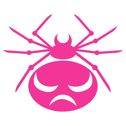 アトムのデザイン素材 蜘蛛