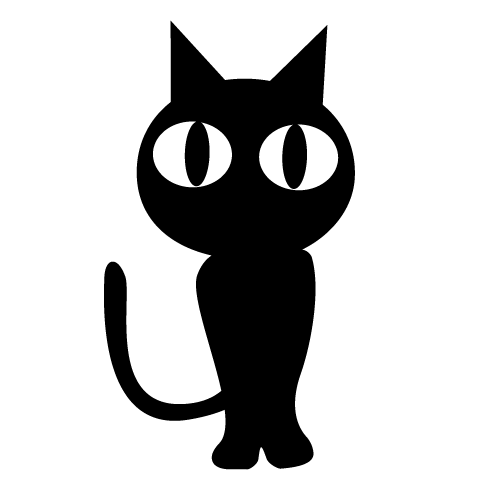 アトムのデザイン素材 ネコ