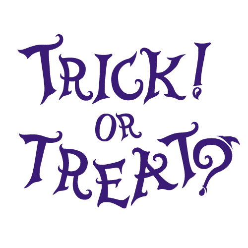 アトムのデザイン素材 TRICK! OR TREAT?