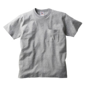 オープンエンドバインダーネック Ｔシャツ（ポケット付）