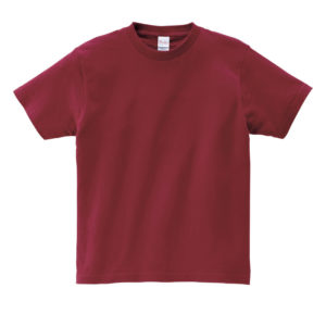5.6オンス へビーウェイトTシャツ 112-バーガンディ