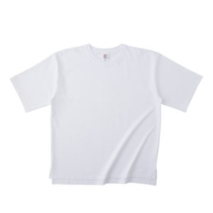 OEマックスウェイトメンズオーバーTシャツ 01-ホワイト