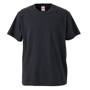 5.6オンス ハイクオリティー Tシャツ 584-ダークヘザーネイビー