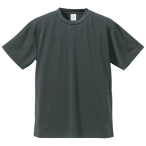 4.1オンス ドライアスレチック Tシャツ 173-ガンメタル