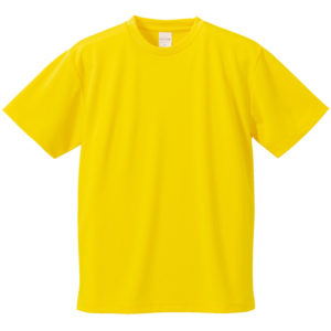 4.1オンス ドライアスレチック Tシャツ 190-カナリアイエロー