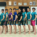 武庫川女子大学体操部ドライハーフパンツ