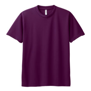 4.4オンス ドライTシャツ 014-パープル