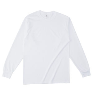 ジャージーズDRY-POWERロングスリーブTシャツ 01-ホワイト
