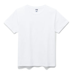 5.3オンスユーロTシャツ（ホワイト） 15-ホワイト