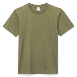 ヘビーウェイトTシャツ（LIFEMAX カラー） 24-カーキ