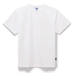 4.3オンスドライTシャツ（バイラルオフ加工） 15-ホワイト