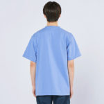 5.6オンス ヘビーウェイトリミテッドカラーTシャツ 男性 Lサイズ 背面 着用イメージ