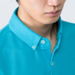 4.9オンス ボタンダウンポロシャツ（ポケット付き） 男性 Lサイズ 着用イメージ