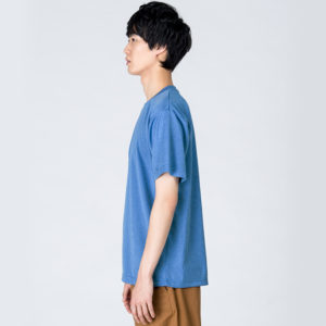 4.4オンス ドライTシャツ 男性 Lサイズ 側面 着用イメージ