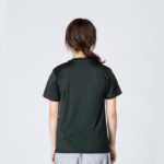 3.5オンス インターロックドライTシャツ 女性 SSサイズ 背面 着用イメージ