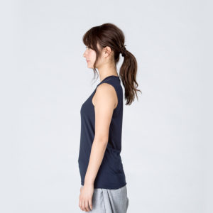 女性 SSサイズ 側面 着用イメージ