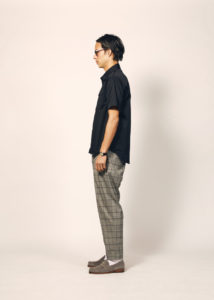 男性 側面 着用イメージ