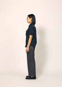 女性 側面 着用イメージ