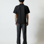 4.7オンス スペシャル ドライ カノコ ポロシャツ（ボタンダウン）（ローブリード） 男性 背面 着用イメージ