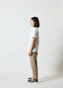 女性 側面 着用イメージ