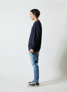 男性 側面 着用イメージ