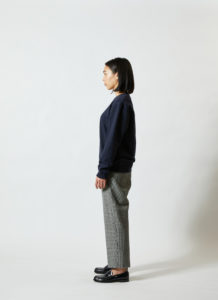 女性 側面 着用イメージ