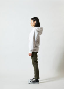 女性 側面 着用イメージ