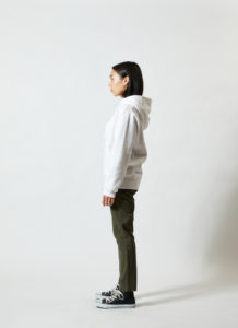 女性 側面 着用イメージ