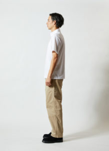 男性 側面 着用イメージ