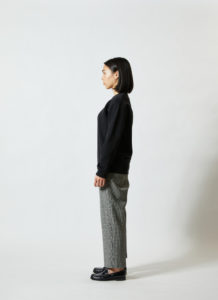 女性 側面 着用イメージ