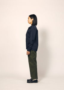 女性 側面 着用イメージ