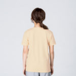 5.0オンス STANDARD T-SHIRTS 女性 WLサイズ 背面 着用イメージ