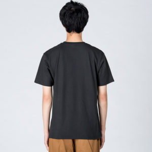 5.0オンス STANDARD T-SHIRTS 男性 Lサイズ 背面 着用イメージ