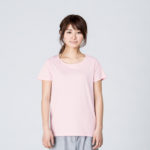 4.6オンス FINE FIT T-SHIRTS 女性 WLサイズ 正面 着用イメージ