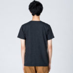 4.6オンス FINE FIT T-SHIRTS 男性 Lサイズ 背面 着用イメージ