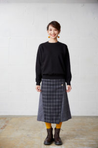 女性 正面 着用イメージ