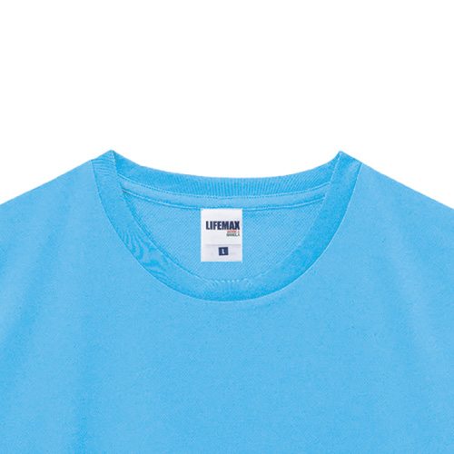 4.3オンスドライロングスリーブTシャツ（ポリジン加工）のイメージ