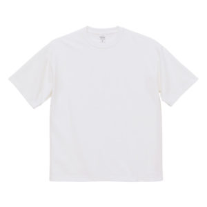 9.1オンス マグナムウェイト ビッグシルエット Tシャツ 001-ホワイト