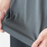 3.5オンス インターロックドライTシャツ 裾イメージ 着用イメージ