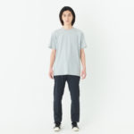 ヘビーウェイトTシャツ 男性 Lサイズ 正面（モデル身長：180cm） 着用イメージ