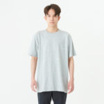 5.6オンス へビーウェイトTシャツ 男性 Lサイズ 正面拡大（モデル身長：171cm） 着用イメージ
